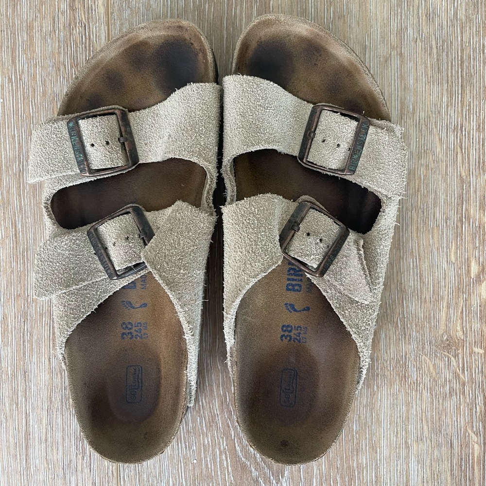 Birkenstocks suede